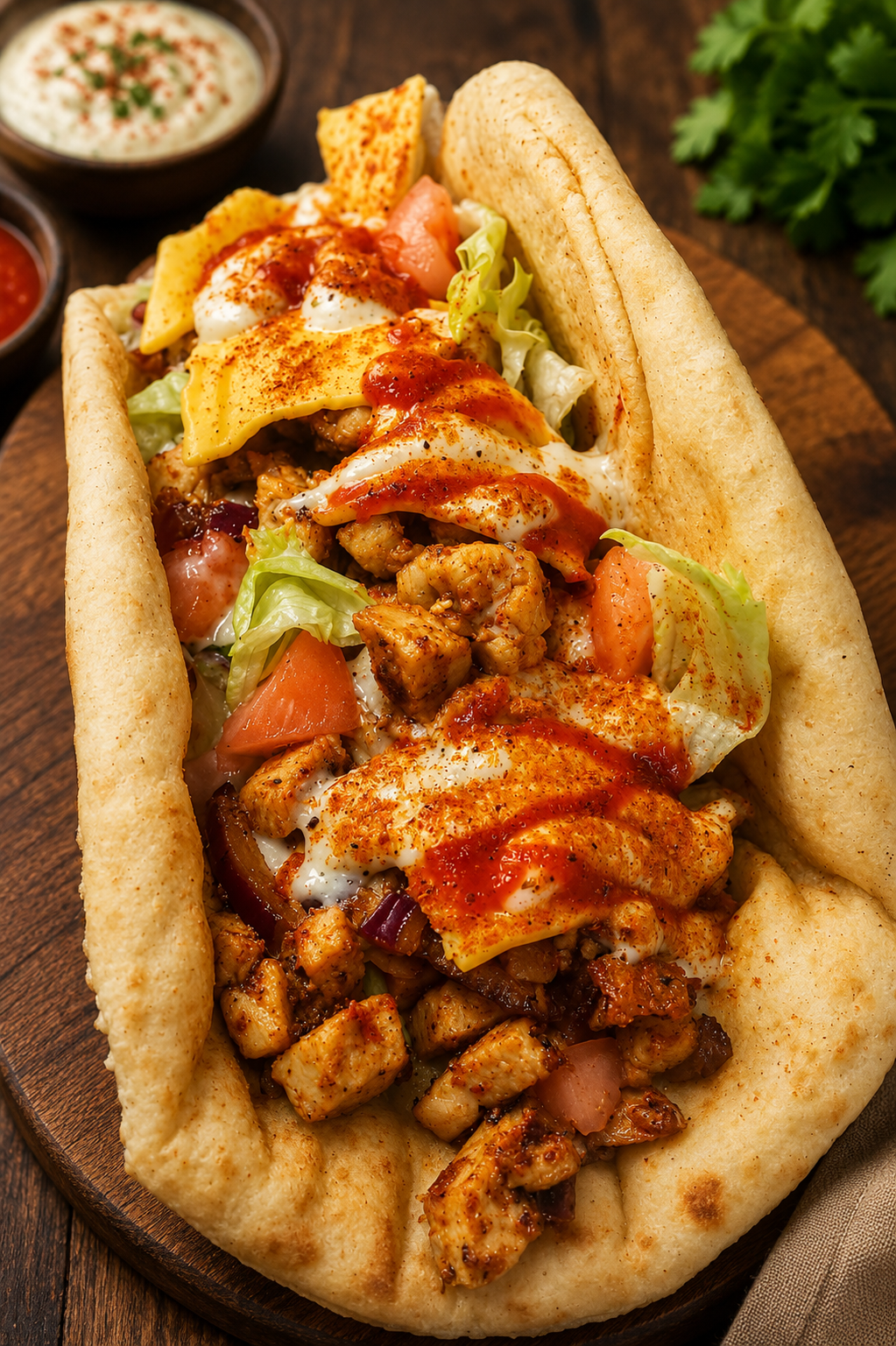 Spicy Chicken Gyro