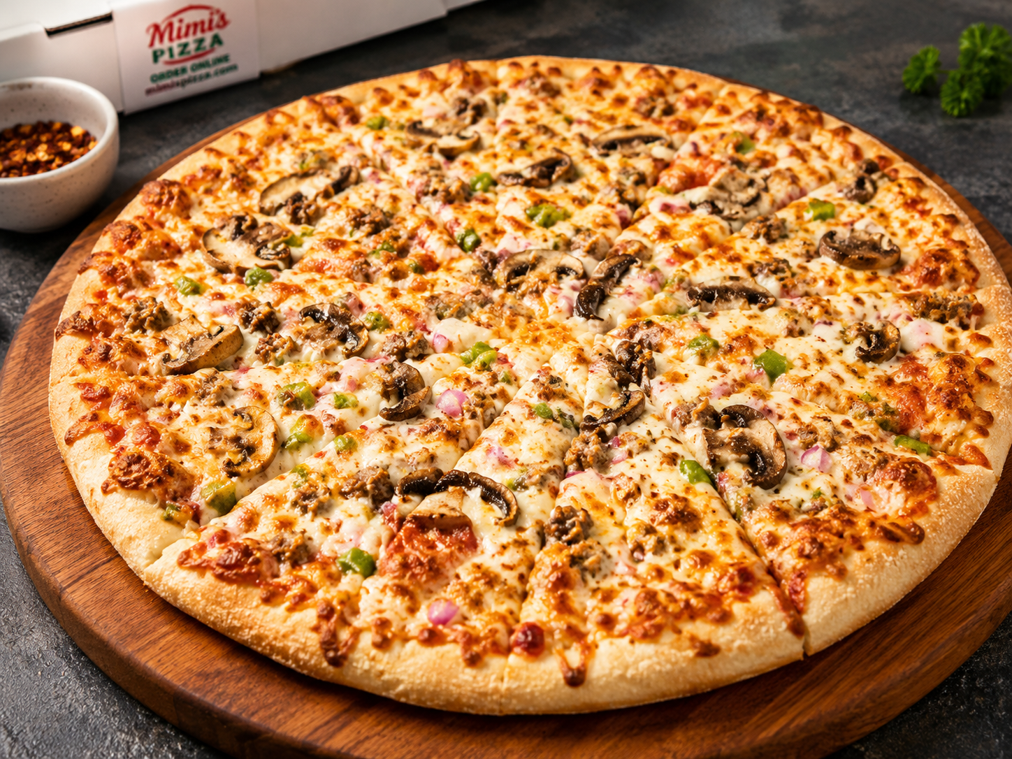 Alfredo Chicken Pizza