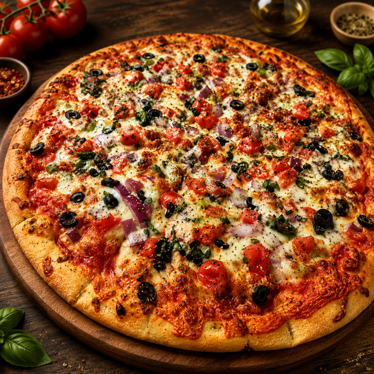 12" MED Naga ( Ghost Pepper) Pizza